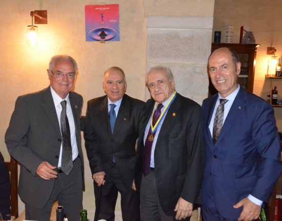 Prof. Francesco Sabatini Accademico della Crusca e Prof. Pasquale CaratÃ¹