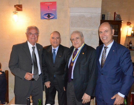 Prof. Francesco Sabatini Accademico della Crusca e Prof. Pasquale CaratÃ¹