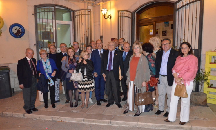 Prof. Francesco Sabatini Accademico della Crusca e Prof. Pasquale CaratÃ¹