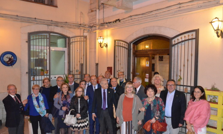 Prof. Francesco Sabatini Accademico della Crusca e Prof. Pasquale CaratÃ¹